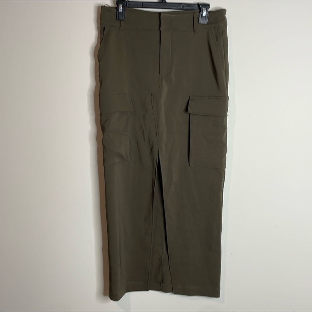 Zara Midi Length Cargo Skirt Size Medium